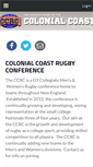 Mobile Screenshot of colonialcoastrugby.com